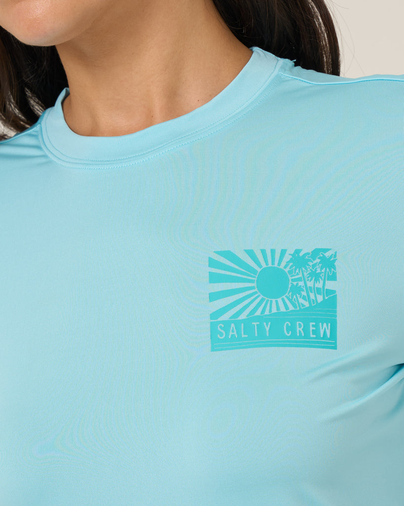 Salty Crew Womens Shirt Rise And Smile Sunshirt