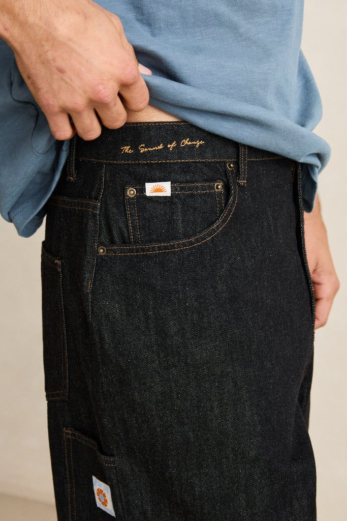 Rhythm Mens Shorts Toby Denim