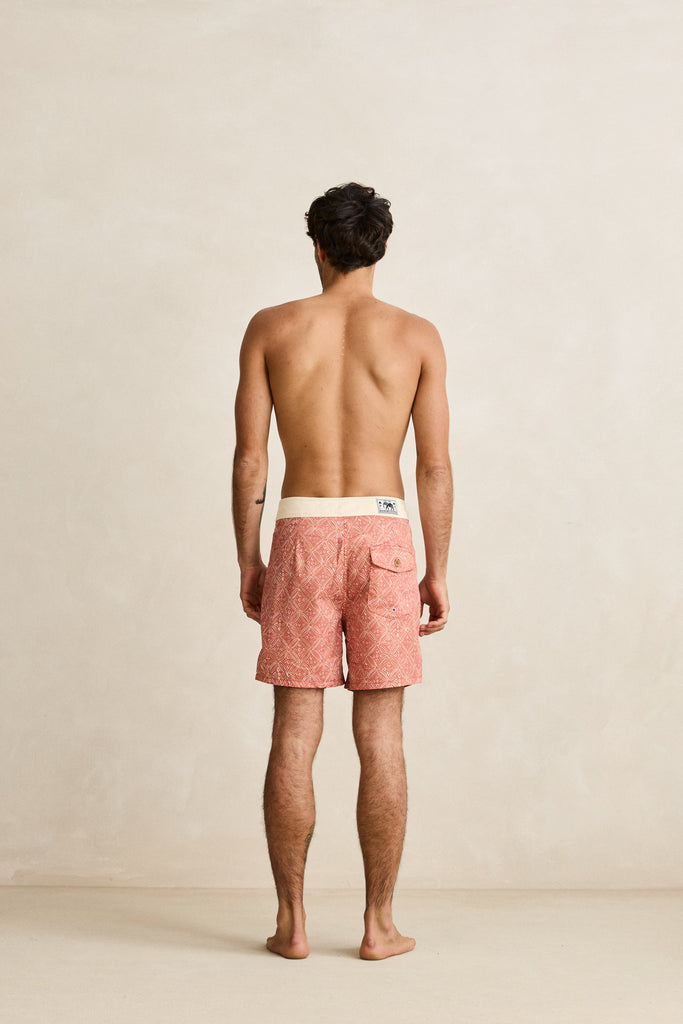 Rhythm Mens Boardshorts Heritage Java
