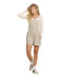 Billabong Womens Romper Beach Crush Yarn-Dyed Overalls
