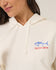 Salty Crew Womens Sweatshirt Overlay Hoodie