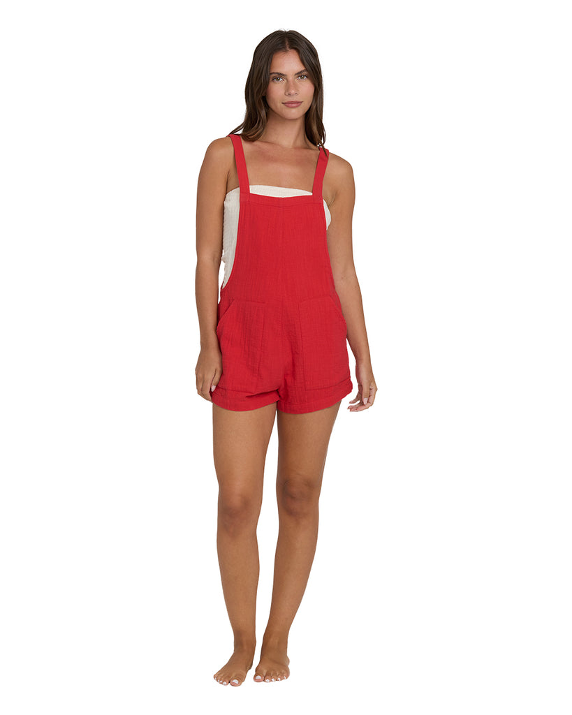 Billabong Womens Romper Beach Crush Overalls