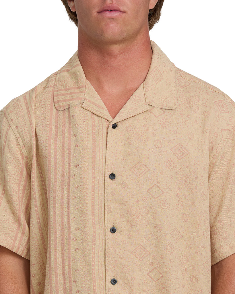 Billabong Mens Woven Garage Nashua Jacquard