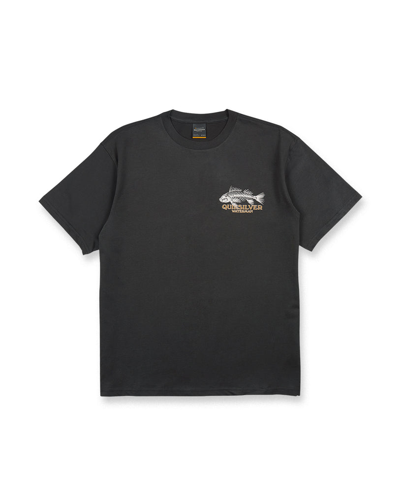 Quiksilver Waterman Mens Shirt Fish Bones