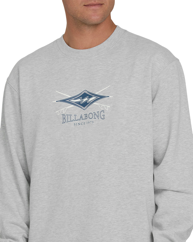 Billabong Mens Sweatshirt Shortsands Crew