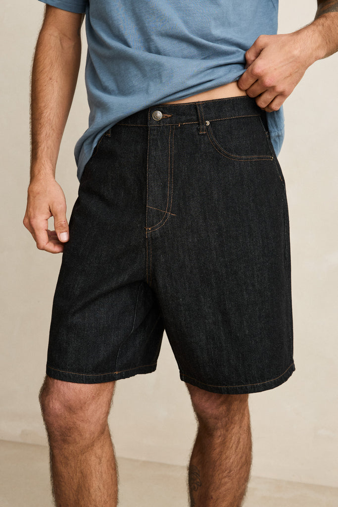 Rhythm Mens Shorts Toby Denim