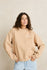Rhythm Womens Sweatshirt Everyday Crew Neck Fleece