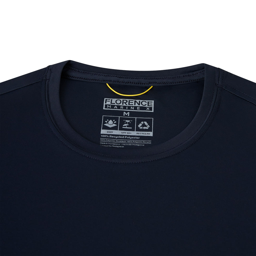 Florence Marine X Mens Shirt Sun Pro Short Sleeve UPF Surf Shirt