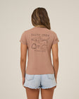 Salty Crew Womens Shirt Shark Anatomy Modern Tee