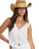 Billabong Womens Tank Top Eyelet Forever Woven