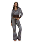 Billabong Womens Pants Shore Stripe Yarn Dye Sweater Pant