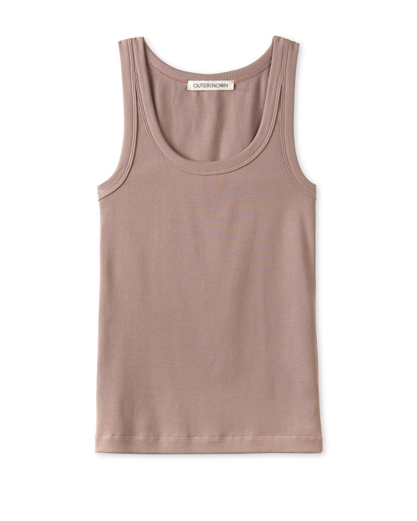 Outerknown Womens Tank Top Sojourn Ribbed