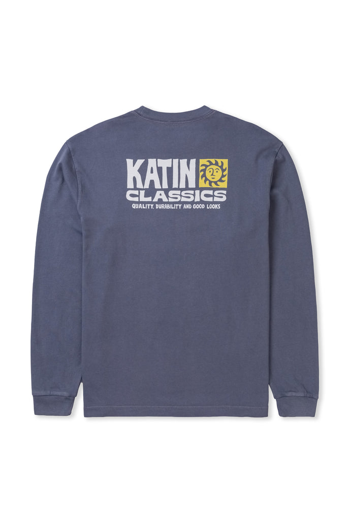 Katin Mens Shirt Helios Box Fit Long Sleeve Tee