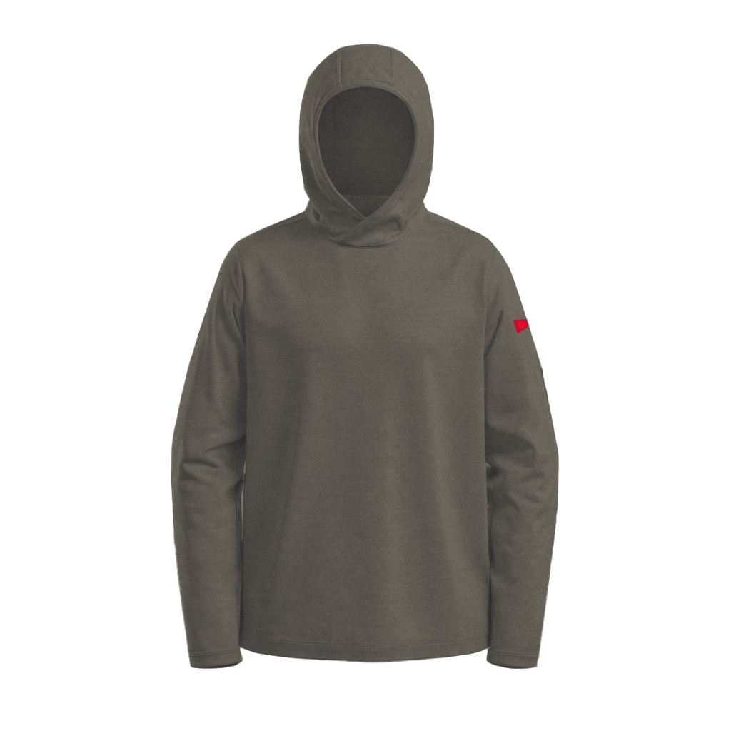 Florence Marine X Mens Shirt Airtex Long Sleeve Hooded
