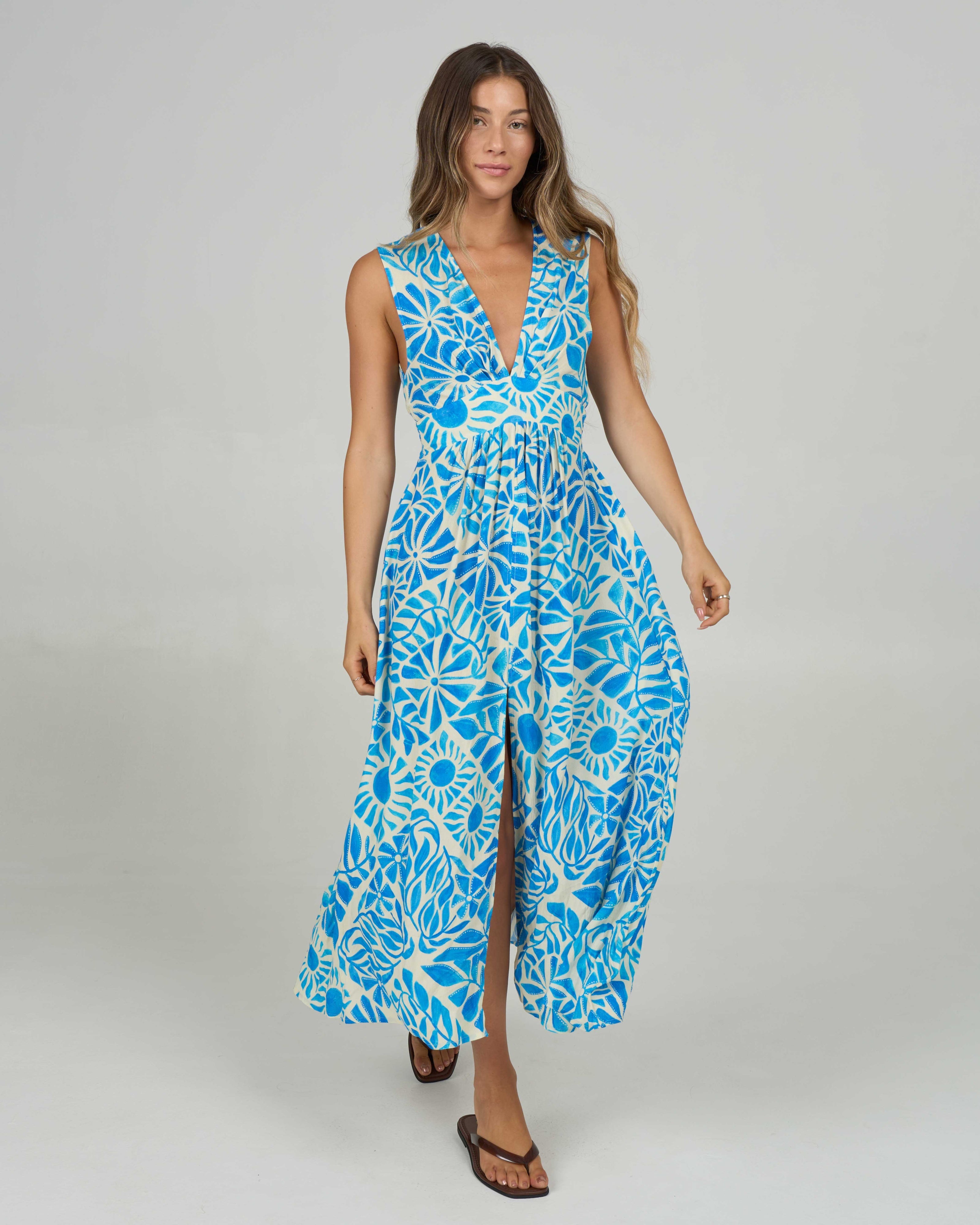 Salty Crew Womens Dress Windward Maxi