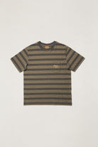 Rhythm Mens Shirt Vintage Jacquard Stripe