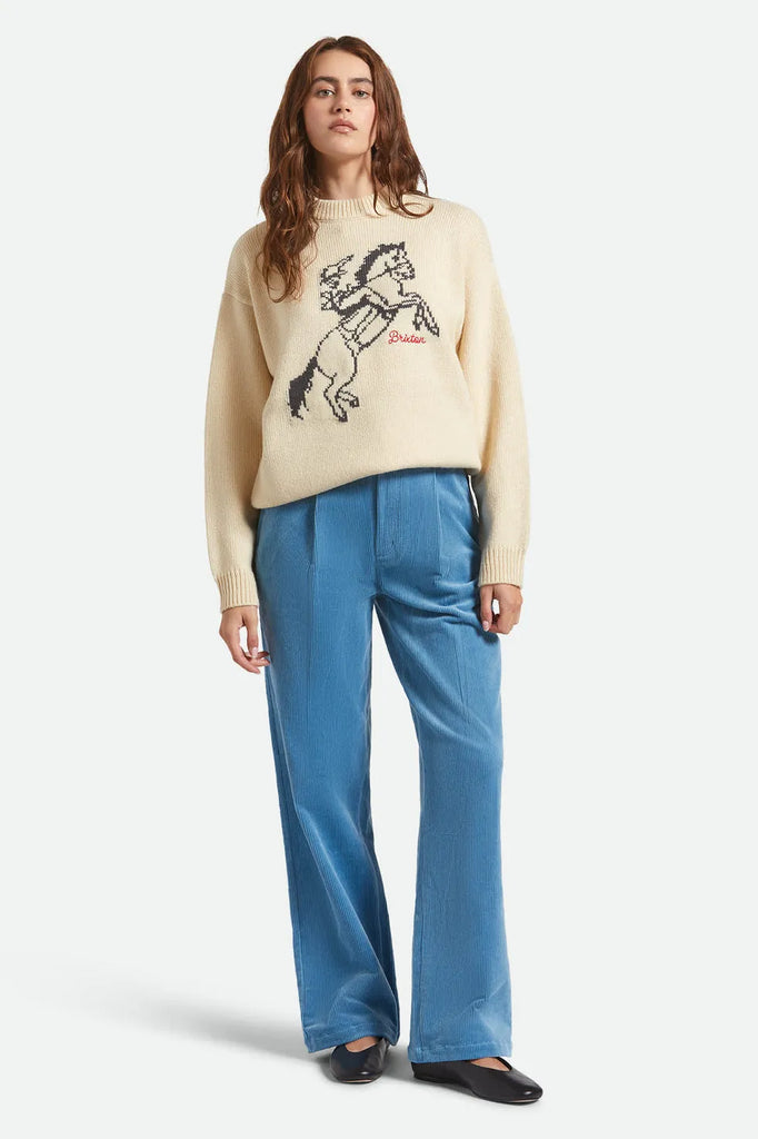 Brixton Womens Sweater Brixton Ranching Club Crew