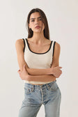 Brixton Womens Tank Top Ringer Organic A-Tank