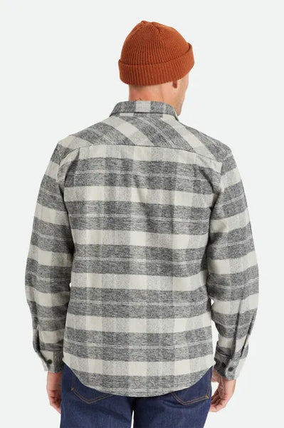 Brixton Mens Shirt Bowery Heavy Weight Flannel