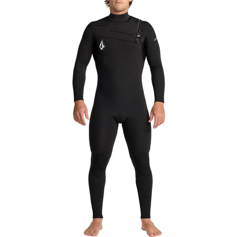 Volcom Mens Wetsuits 3/2 Modulator Chest Zip Full Wetsuit