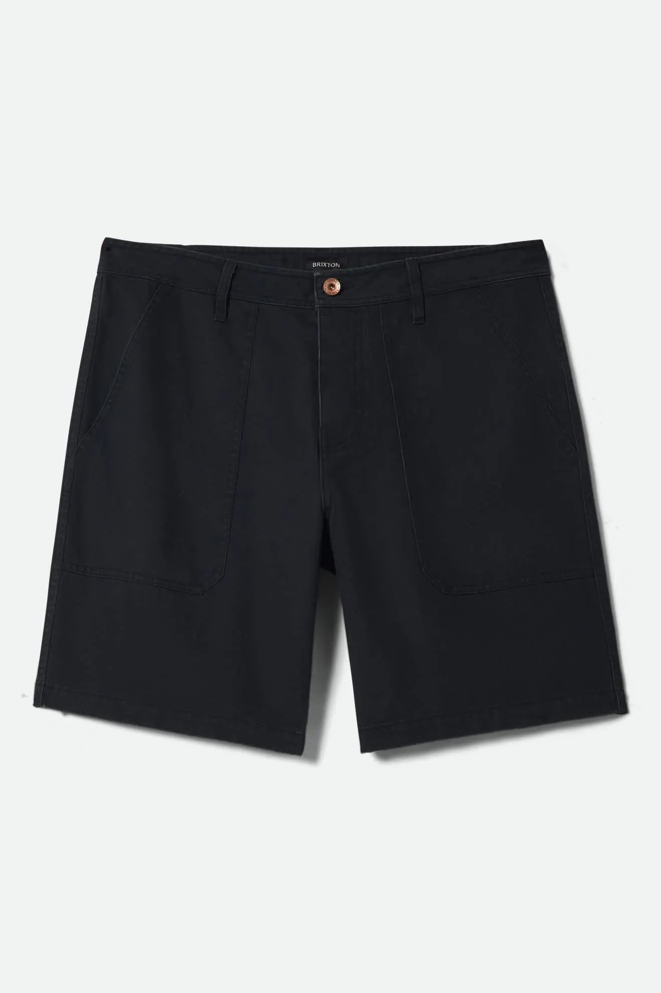 Brixton Mens Shorts Surplus Vintage Wash Herringbone