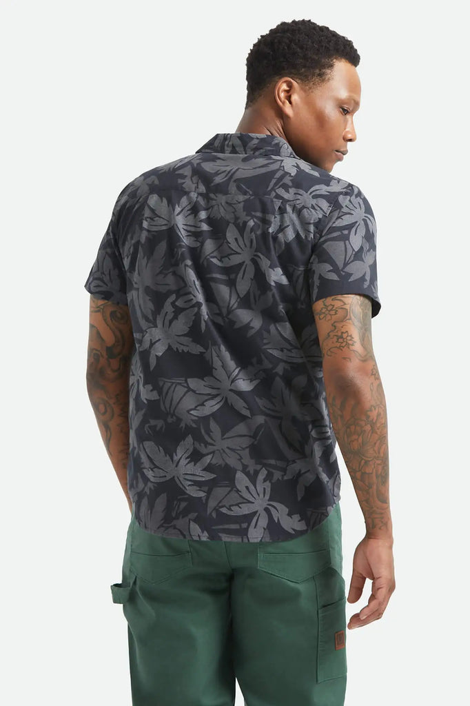 Brixton Mens Woven Charter Print