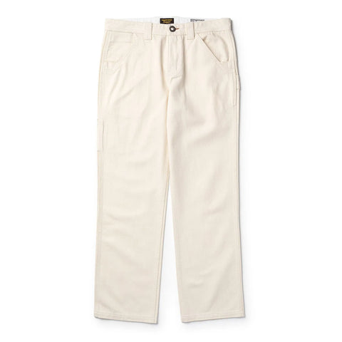 Seager Mens Pants Bison Herringbone Regular Fit