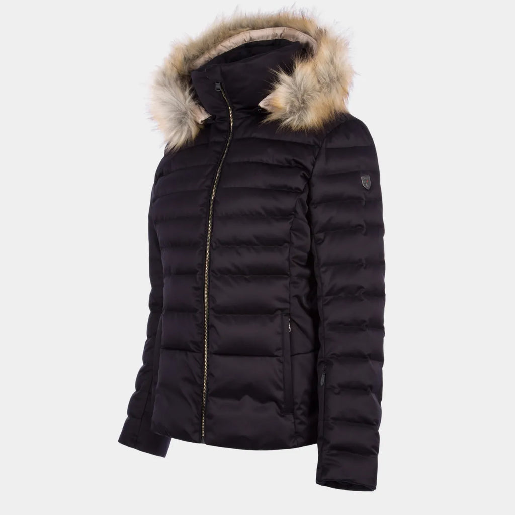 Fera Womens Snow Jacket Julia Luxe Parka w/ Faux Fur