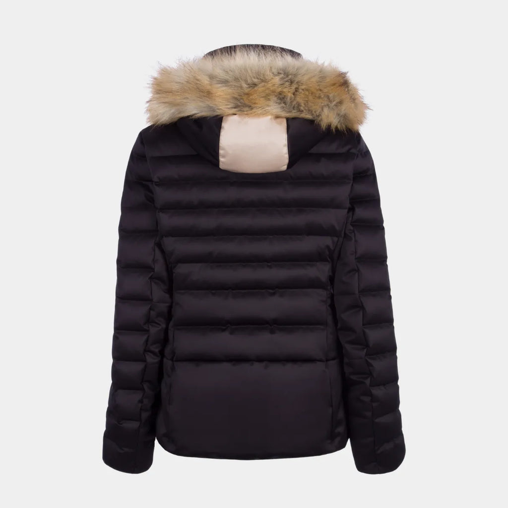 Fera Womens Snow Jacket Julia Luxe Parka w/ Faux Fur