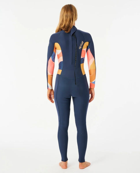 Rip Curl Womens Wetsuits Dawn Patrol 3/2 Back Zip Fullsuit