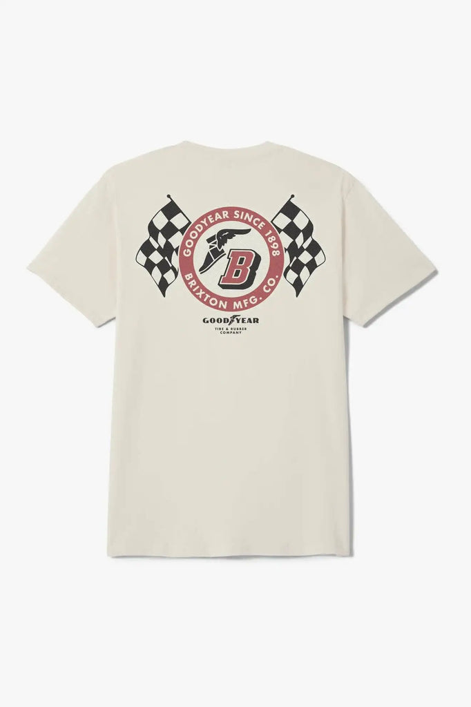 Brixton Mens Shirt Goodyear Speedway