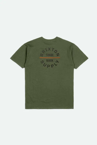 Brixton Mens Shirt Oath V Standard