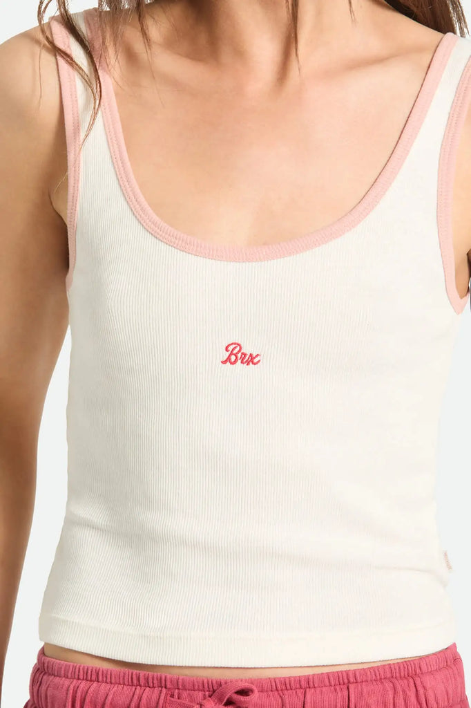 Brixton Womens Tank Top Ringer Organic A-Tank