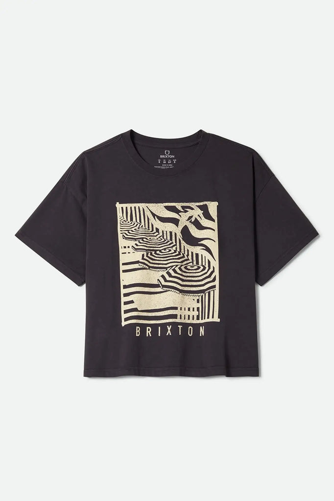 Brixton Womens Shirt Poolside Boxy Crew