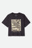Brixton Womens Shirt Poolside Boxy Crew