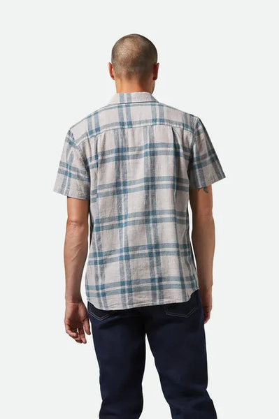 Brixton Mens Woven Charter Linen Blend