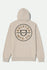 Brixton Mens Sweatshirt Crest Hoodie