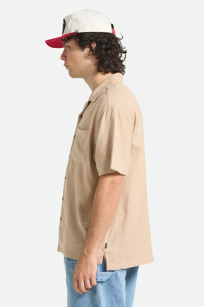Brixton Mens Woven Bunker Slub