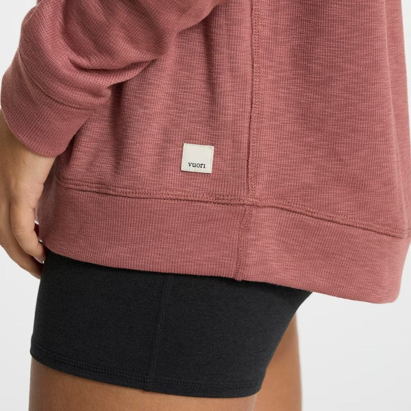 Vuori Womens Shirt Long-Sleeve Sunrise Crew