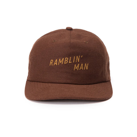 Seager Hat Ramblin Man Hemp Snapback