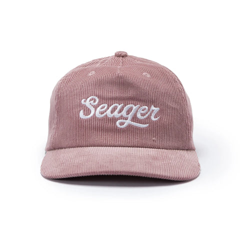 Seager Hat Big Pink Corduroy x KAB Snapback