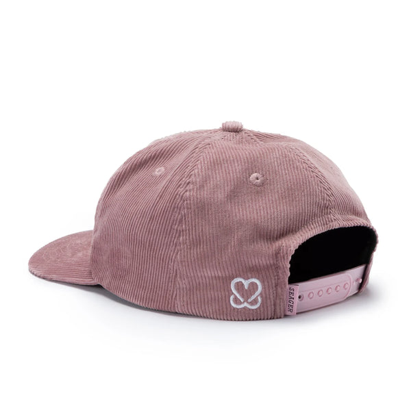 Seager Hat Big Pink Corduroy x KAB Snapback