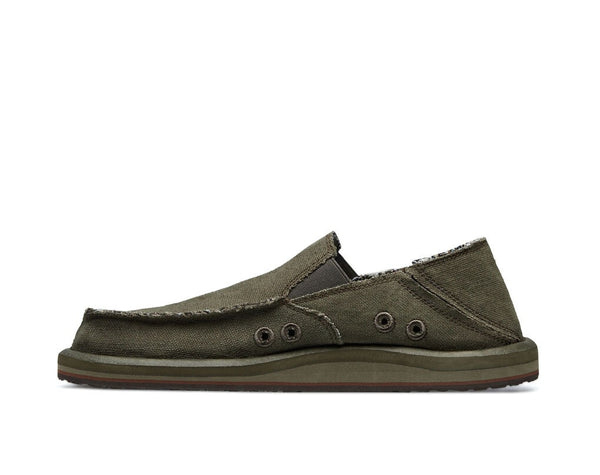 Sanuk Mens Shoes Vagabond ST Hemp