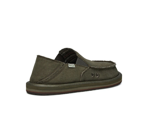 Sanuk Mens Shoes Vagabond ST Hemp