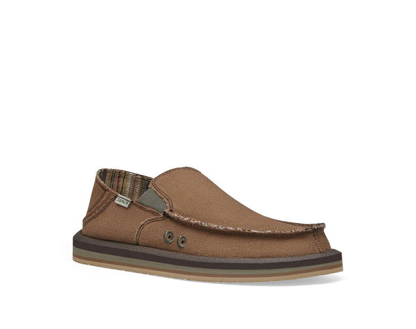 Sanuk Mens Shoes Vagabond ST Hemp