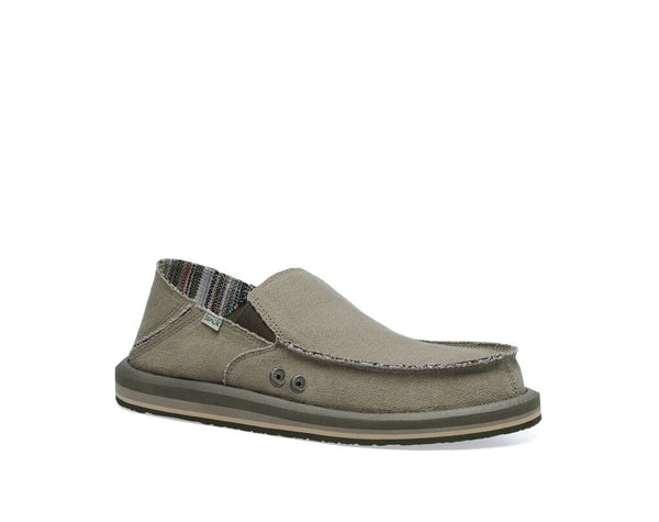 Sanuk Mens Shoes Vagabond ST Hemp