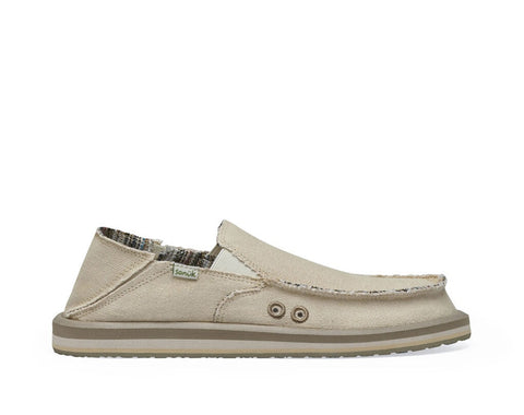 Sanuk Mens Shoes Vagabond ST Hemp