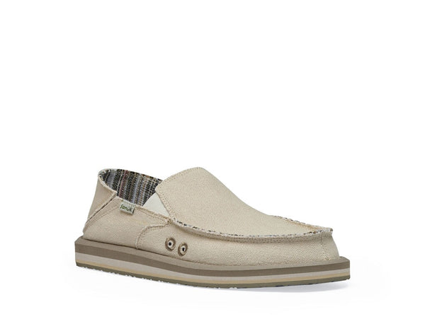 Sanuk Mens Shoes Vagabond ST Hemp