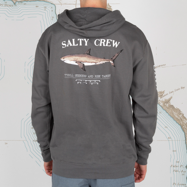 Salty Crew Mens Sweatshirt Bruce Hood Fleece