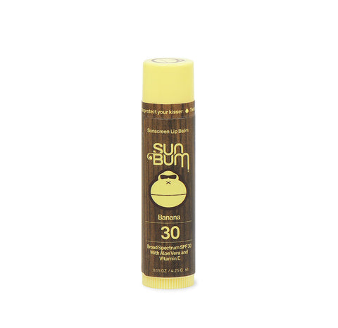 Sun Bum SPF 30 Banana Lip Balm